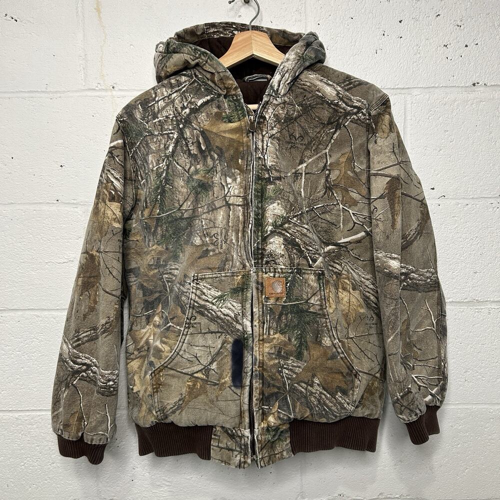 Y2K Carhartt Quilted Jacket “Realtree Camo” - Picture 1 of 9